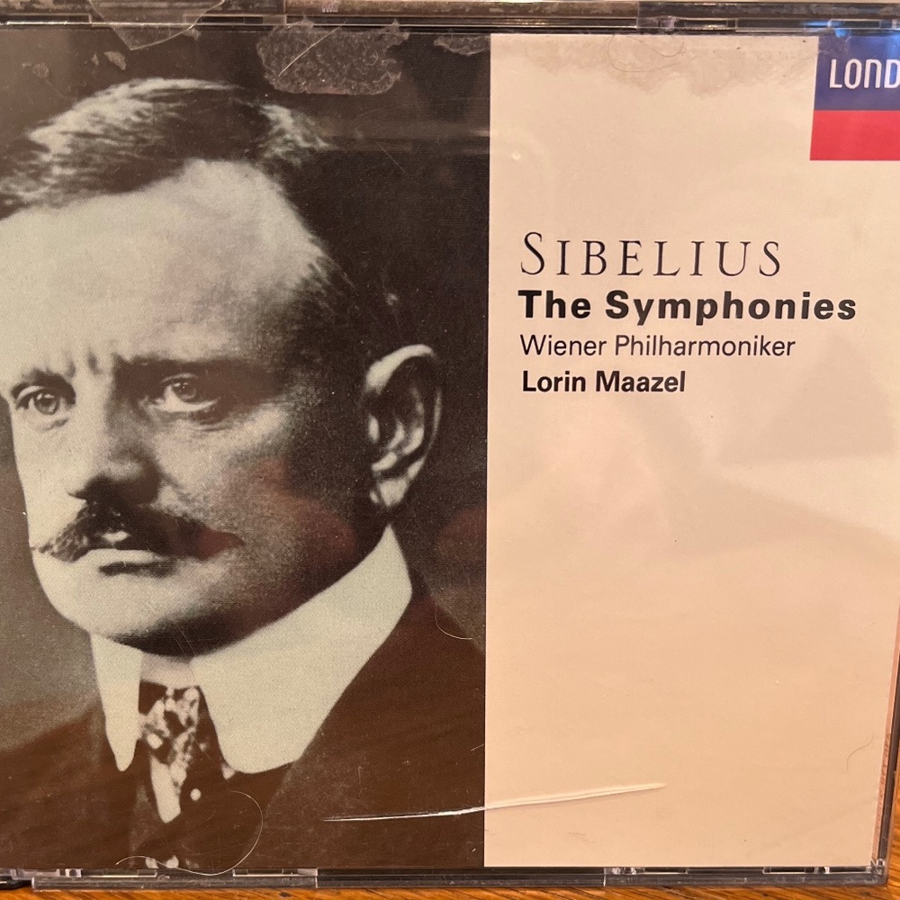 London Records Sibelius The Symphonies Wiener Philharmoniker Lorin Maazel